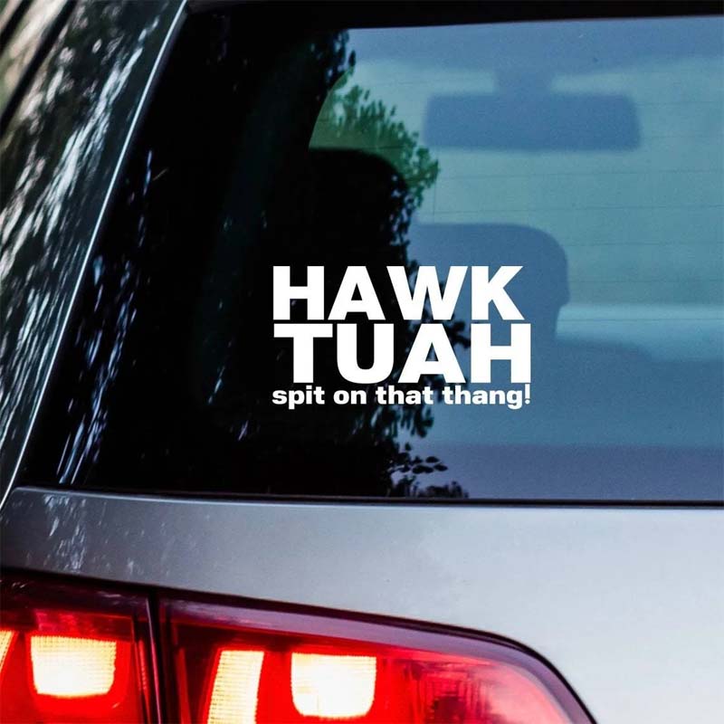 Unique car accessory: funny battery signal reflective sticker, easy to apply