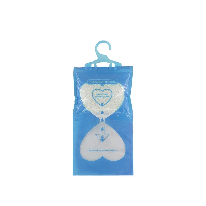Preventing mold with hanging dehumidifier bags, a key aspect of home humidity control.