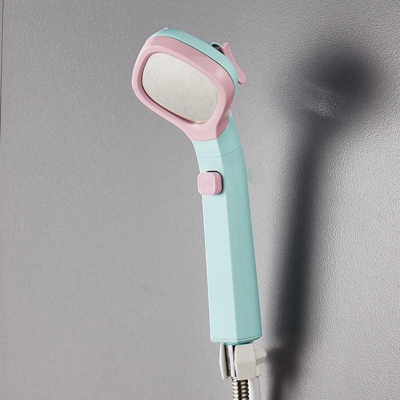 High-Pressure Shower Head with adjustable spray settings for a customized wash