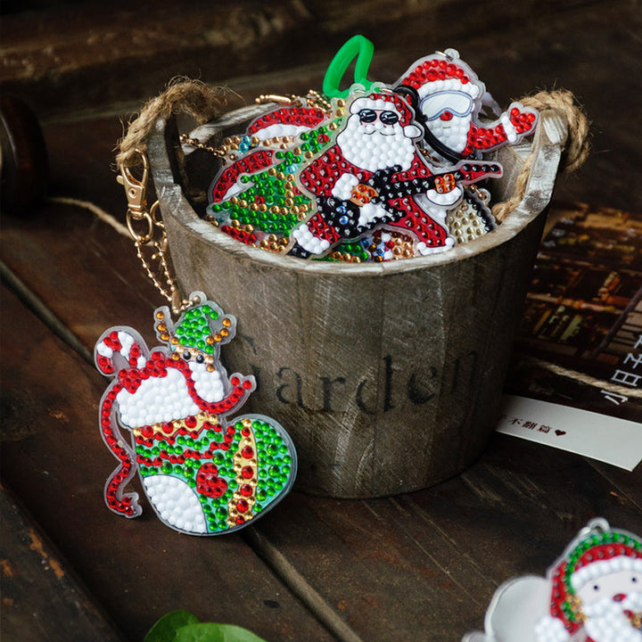 Educational and fun Kids' Christmas Diamond Painting for holiday creativity