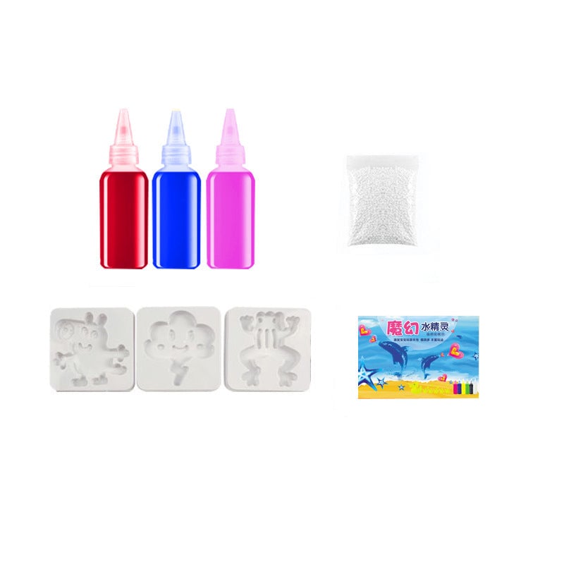 Kids' educational Aqua Gel Sensory Toy Set demonstrating a fun, hands-on learning experience