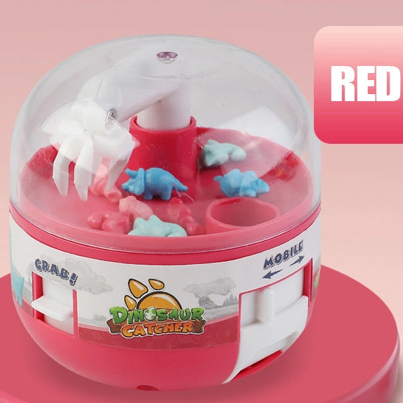 Mini Dinosaur Claw Machine Play Set, a perfect activity for kids' parties and entertainment.