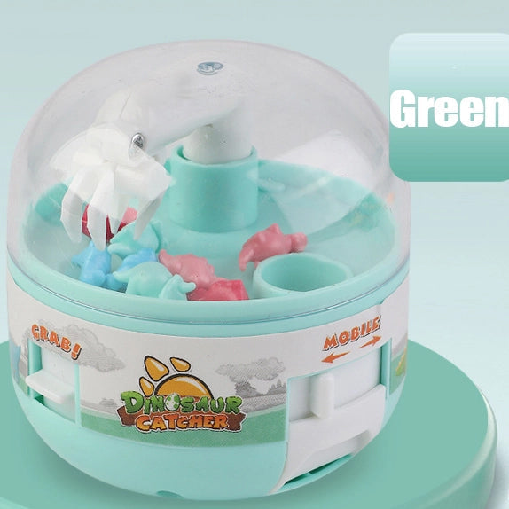 Dinosaur themed Mini Claw Machine, bringing arcade fun to a child's playroom.