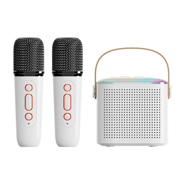 Adorable mini karaoke machine for girls and boys, a fantastic musical gift.