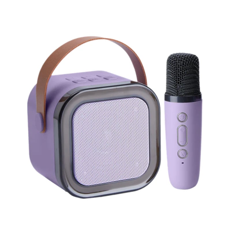 High-quality sound kids' mini karaoke machine, delivering clear vocals.