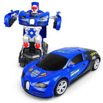 Blue Sports Car