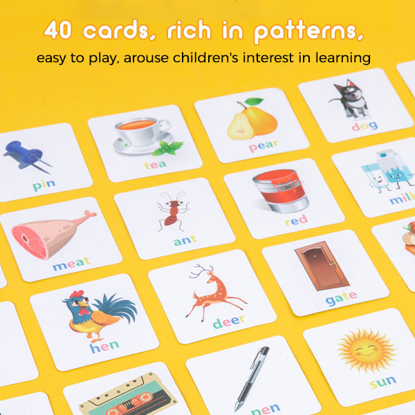 Child's hands holding wooden letter from Kids Wooden Alphabet Spelling Puzzle, learning to spell