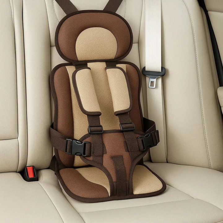 Toddler car seat harness ensures child safety on trips. Secure, adjustable restraint for peace of mind during kids travel.
