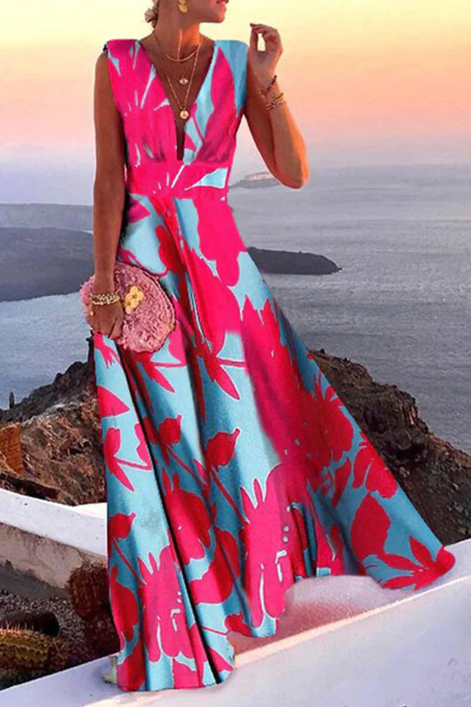 Stylish women's casual dress with a flattering fit. Lightweight summer breeze dress for effortless comfort.