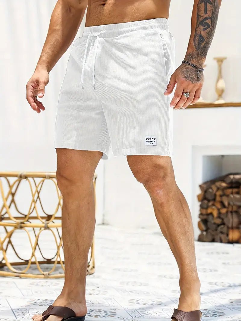 Men's fashion quick-dry swim shorts, stylish & practical beachwear for men.