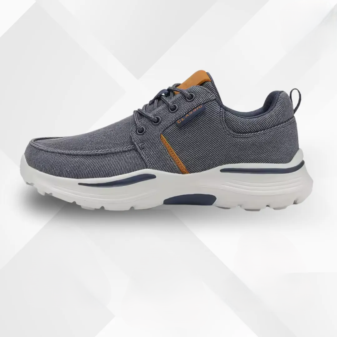 Men's orthopedic comfort shoes, ideal for pain relief, promoting foot health, and posture correction.