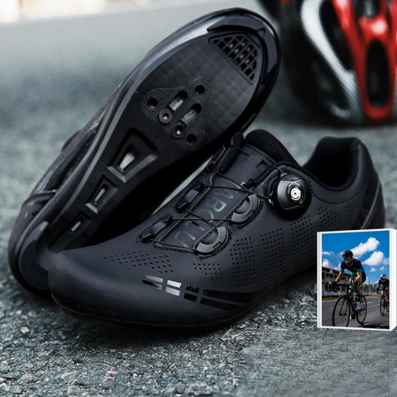 Men's versatile SPD cycling shoes for trail, road, and spin class. Durable performance bike footwear.