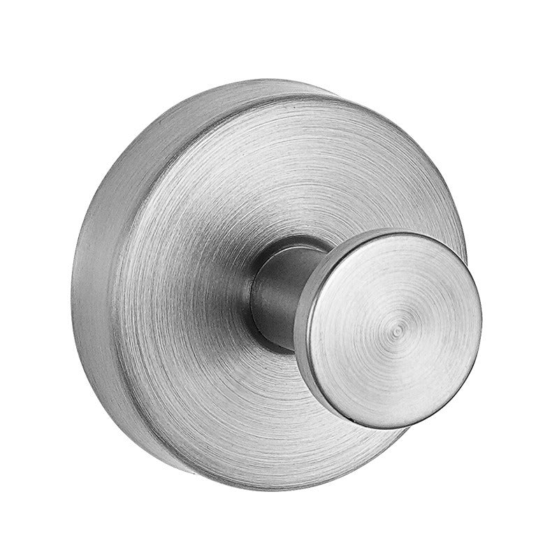 "Minimalist suction wall hooks 4-pack, no-drill installation for modern home, stylish organization, supports up to 7 kg."