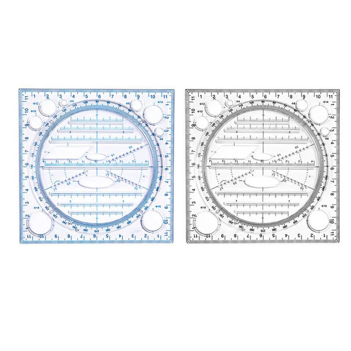 Drafting aid: Geometric Drawing Ruler, perfect for drawing precise angles and geometric patterns