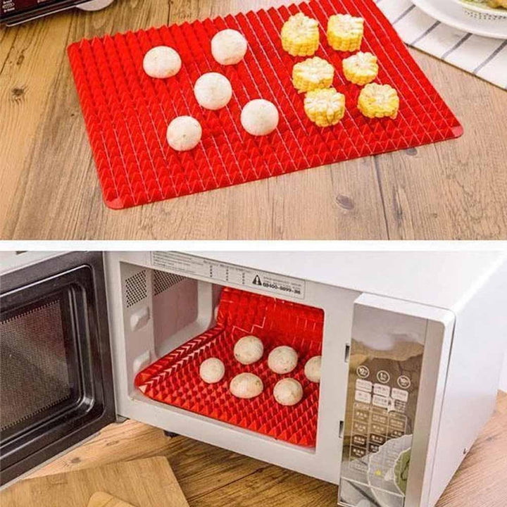 Food-grade silicone mat, a reusable kitchen tool for all your baking and cooking needs.