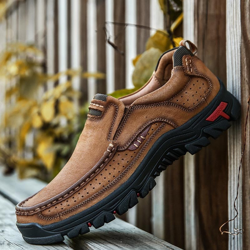 Breathable Erik men's walking shoes with durable construction, comfort, and support on any terrain.