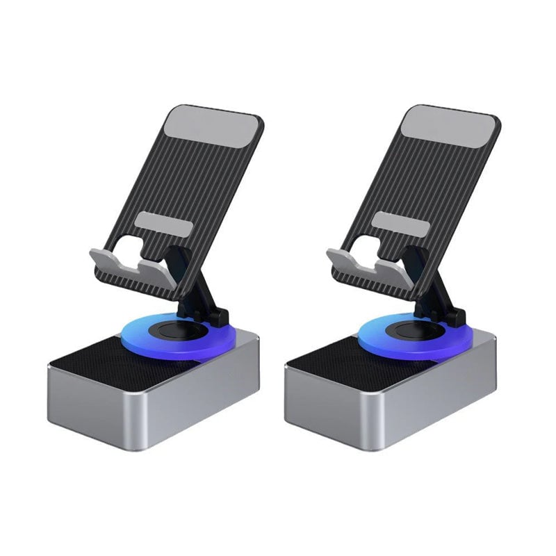 Multi-functional phone stand: Bluetooth speaker, power bank, and hands-free viewing