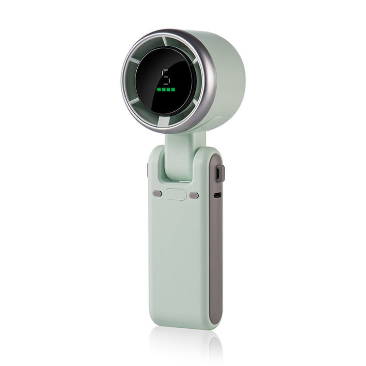 Quiet high-speed turbine portable fan, perfect for office or outdoor use