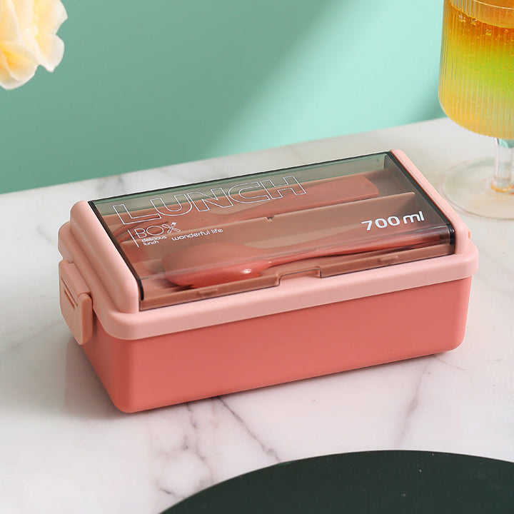 Versatile multi-compartment food container, suitable for snacks, lunch, and leftovers