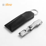 silver (with leather case)