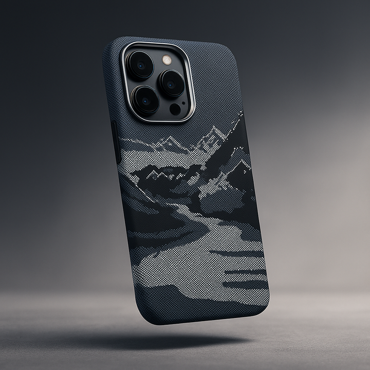 Magnetic MagSafe iPhone 16 case in a modern design, providing secure attachment and comfortable grip.