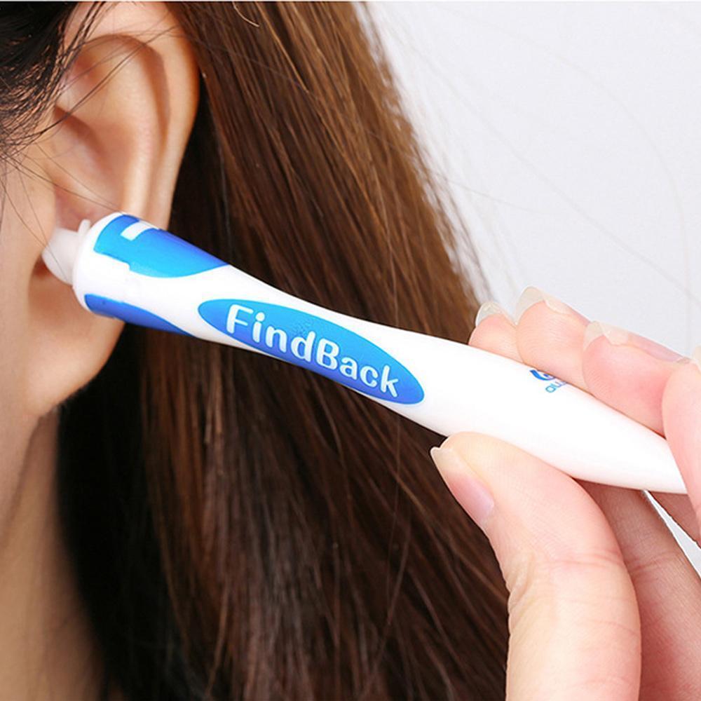 Unisex Ear Cleaner Kit featuring a reusable spiral tool for gentle and effective earwax removal