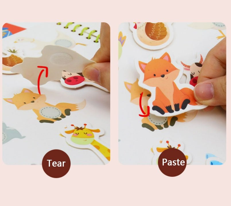 Busy book for young children, illustrating different types of closures like snaps and laces for skill mastery.
