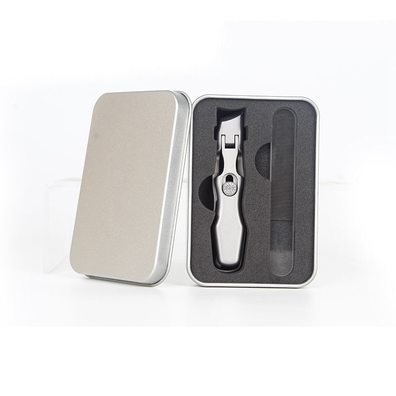 High-performance wide jaw nail clippers, engineered with ultra-sharp edges for effortless thick nail trimming