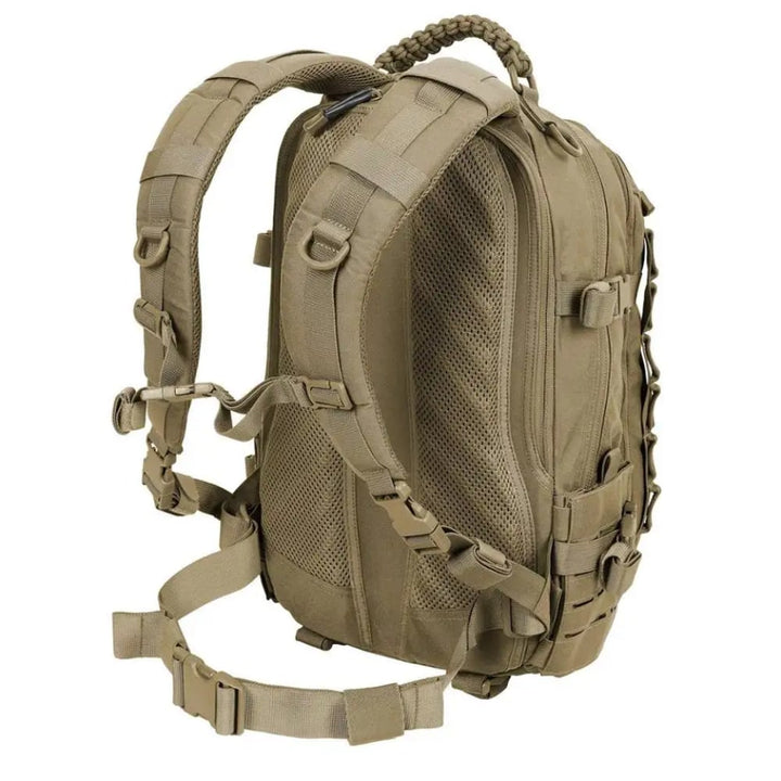 Adventure-ready 30L tactical backpack. Unisex commando pack ideal for hiking, camping, and outdoor expeditions.