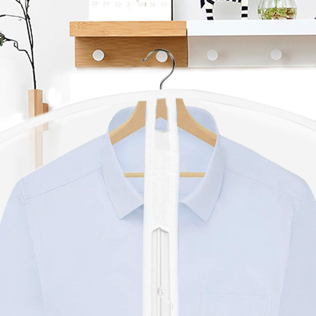 Durable 71-inch garment bag for long dresses. Unisex formalwear storage & travel solution.