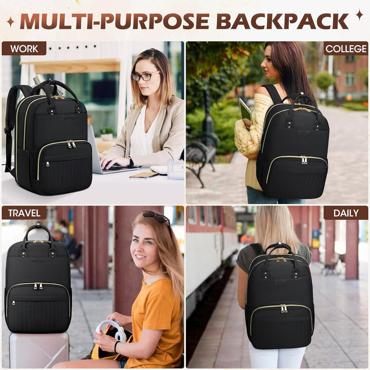 Versatile AeroFlex water-resistant laptop backpack for work, school & daily commute. Secure tech bag.