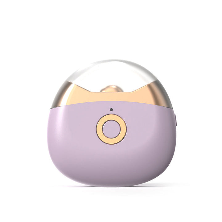 Automatic nail trimming device with a clear debris collection chamber for hygienic nail care