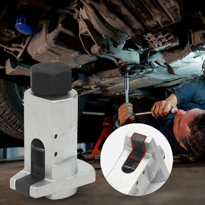 Ergonomic strut spreader hand tool for car maintenance and auto repair
