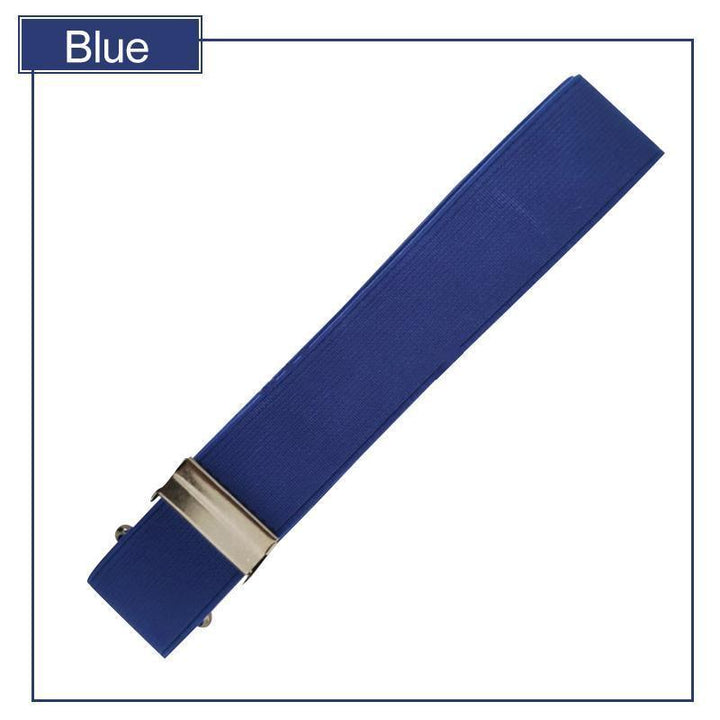 Versatile black invisible belt, a comfortable and practical waist accessory for jeans