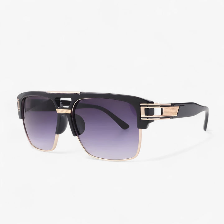 Vintage-style Calvero retro mirrored sunglasses, unisex eyewear for a trendy summer look & UV400 protection.