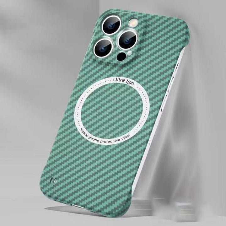 Carbon Fiber Texture iPhone Case, slim, magnetic, and anti-shock phone accessory