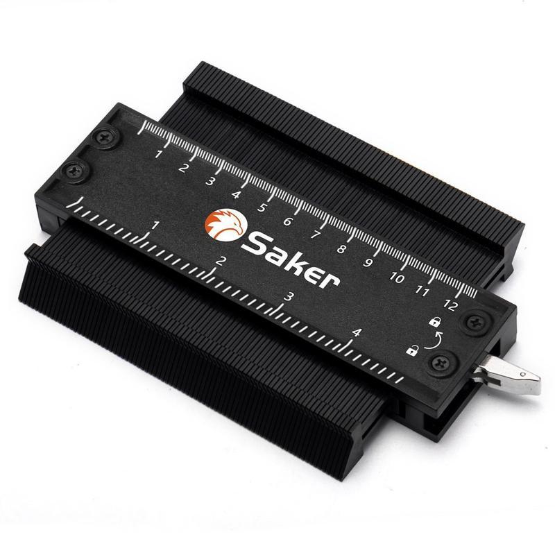 Innovative profile tool that accurately copies shapes for cutting and fitting materials