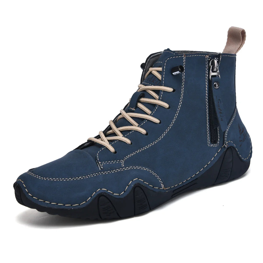 Unisex Orthopedic Zip Boots, tan, designed for maximum foot support and all-day cushioning