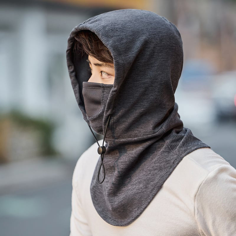 Unisex cycling balaclava for outdoor sports, covers head, face, and neck