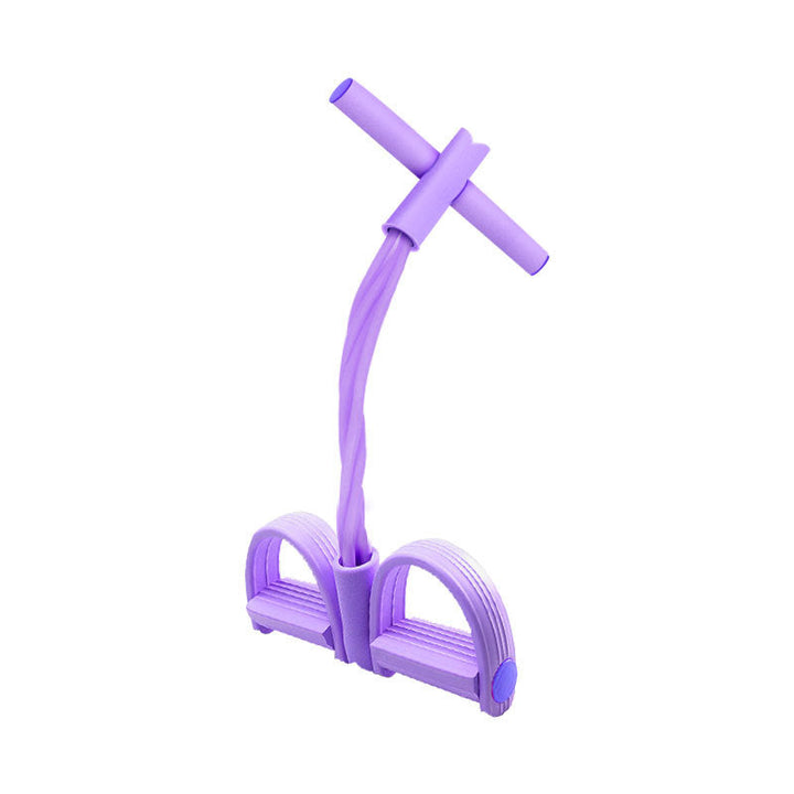 Easy-to-use pedal resistance band, compact and portable for on-the-go workouts and home gyms