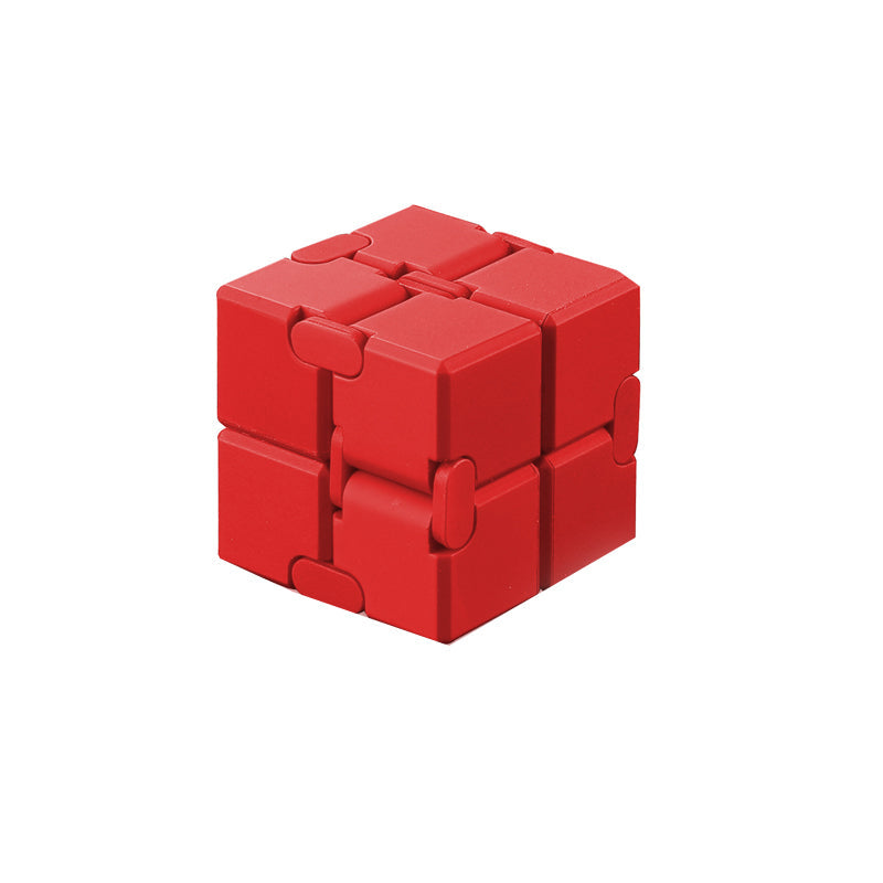 Infinity Fidget Toy, displayed in an open position showing its interlocking design