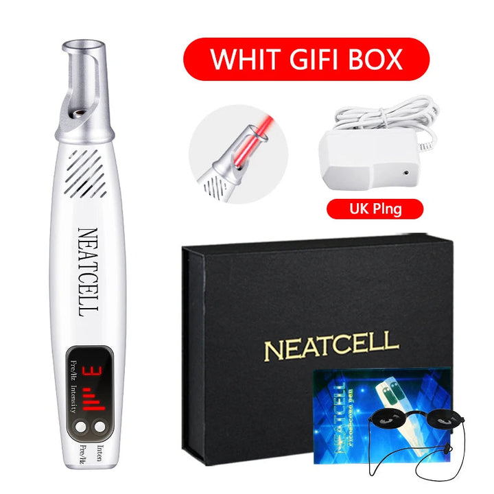 Handheld picosecond laser for precise freckle removal & skin rejuvenation. Enjoy clear skin.