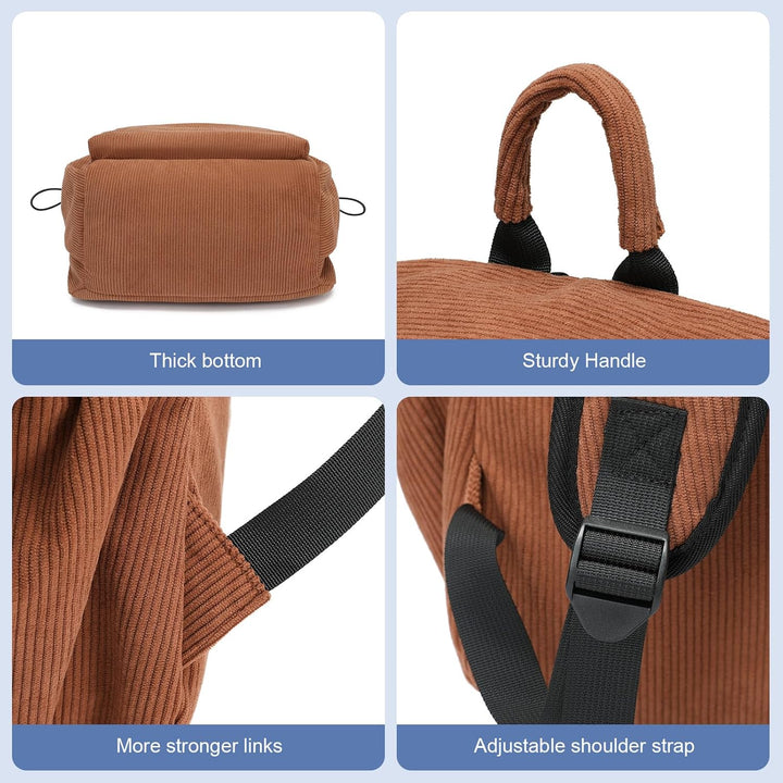 Everyday water-resistant laptop backpack, 15.6", lightweight, unisex, with quick access pockets.
