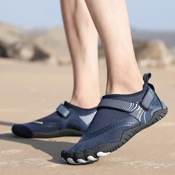 Unisex lightweight barefoot water shoes. Quick-dry aqua shoes for comfort & stability in outdoor activities.