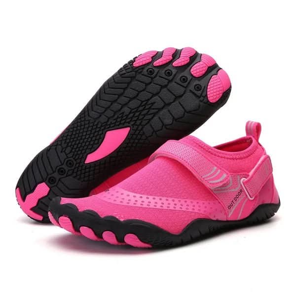 Versatile unisex barefoot water shoes. Lightweight, flexible, quick-dry design for summer activities, beach, & swim.