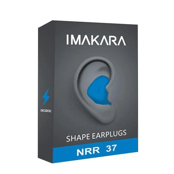 Premium unisex noise-cancelling earplugs. Audio gadget for sound dampening, sleep, & water protection.