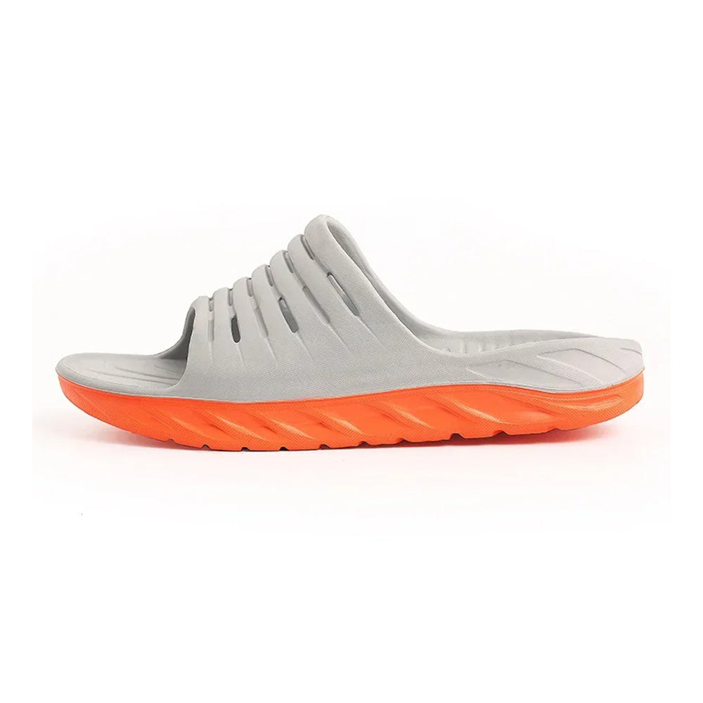 Comfortable unisex orthopedic slides offering excellent foot support and relief from heel & arch pain.