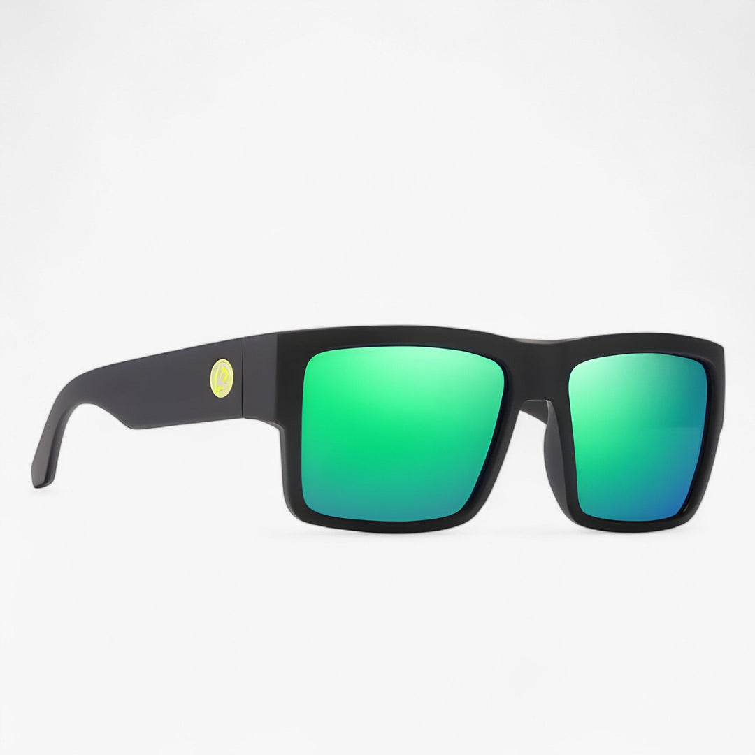 Unisex cycling sunglasses, polarized lenses, windproof design, perfect for outdoor athletic activities.