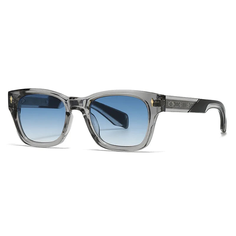 Side view of retro cat-eye sunglasses, highlighting the sleek design of this fashion accessory