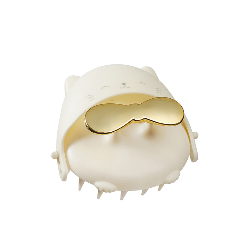 Versatile silicone shampoo brush for men & women, enhancing hair strength & overall scalp health.
